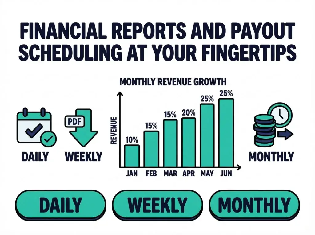 Financial Reports & Payout Settings