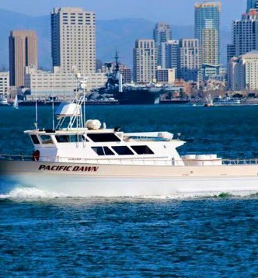 Fishing charter boat on GoFish.Rocks booking platform