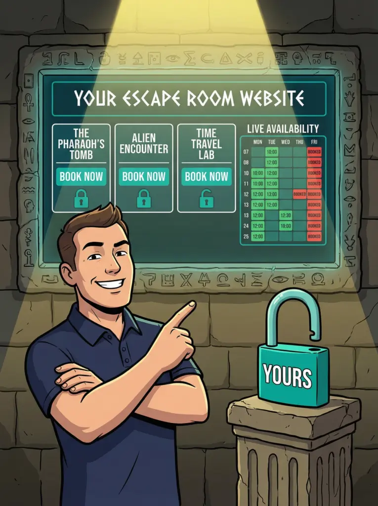 Escape Room Web Design