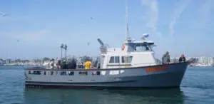 Fishing charter boat on GoFish.Rocks booking platform