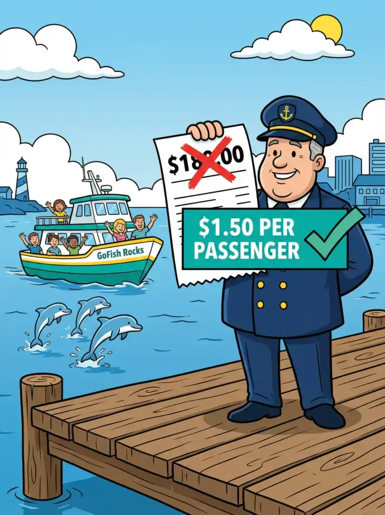 Sunset Cruises Booking Software