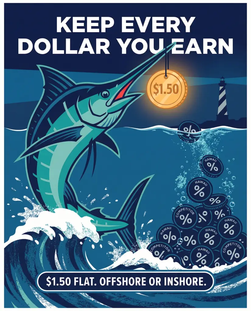 North Carolina booking fees fishing charter