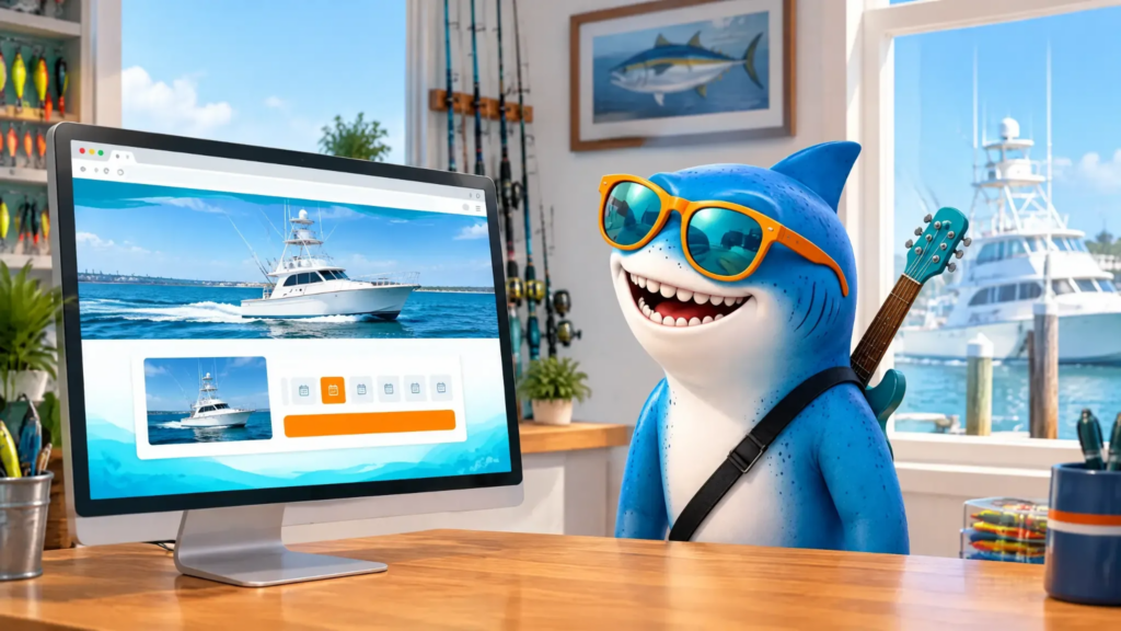 Charter booking software plugin